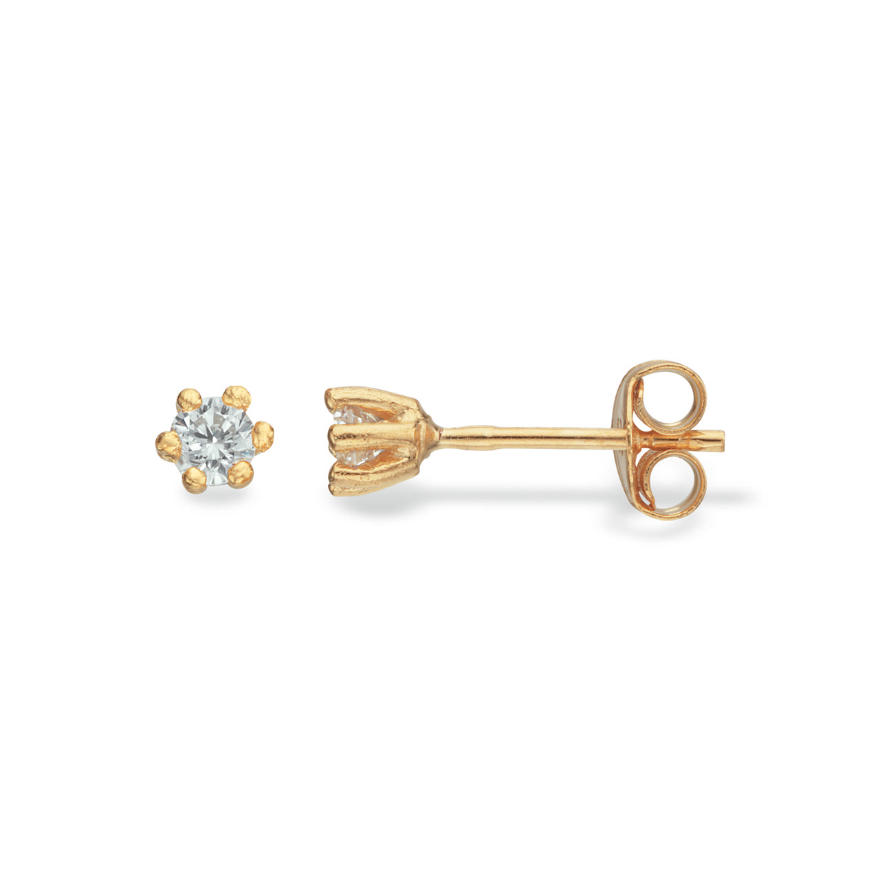 EARSTICKS 585  3 MM ZIRKONIA