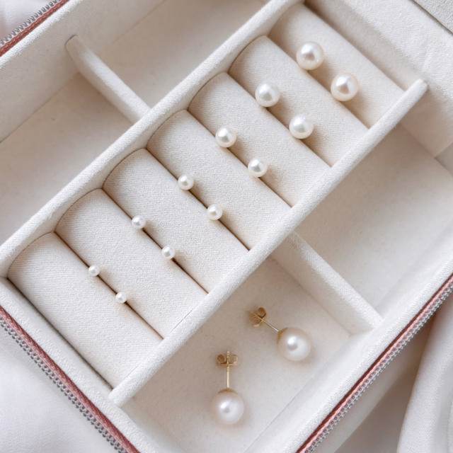 *Øreringe fkp. 5-5,5mm 8 kt.