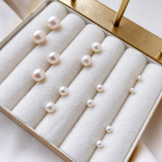 *Øreringe fkp. 6-6,5mm 8 kt.