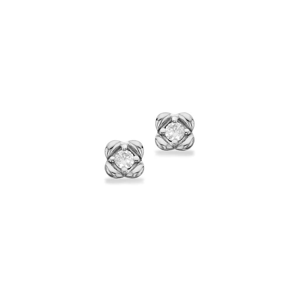 Earsticks zir. 925 platinium
