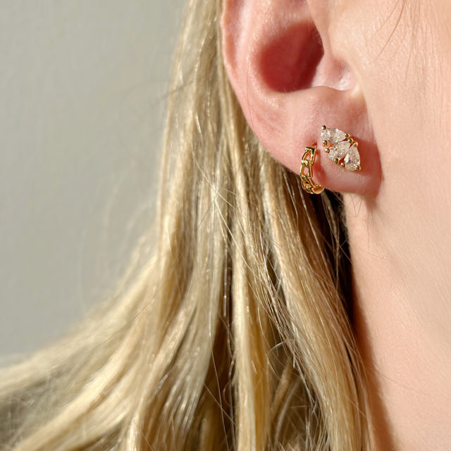 Hoop 925 goldplated