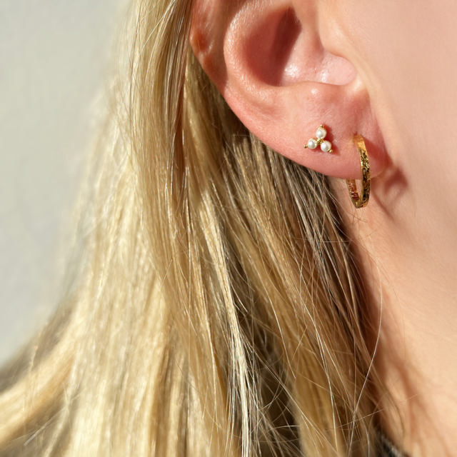 Hoop 925 goldplated