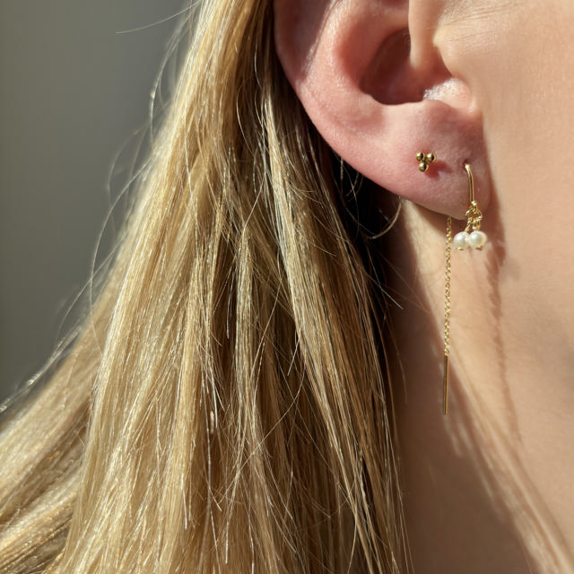 Earchain fwp. 925 goldplated