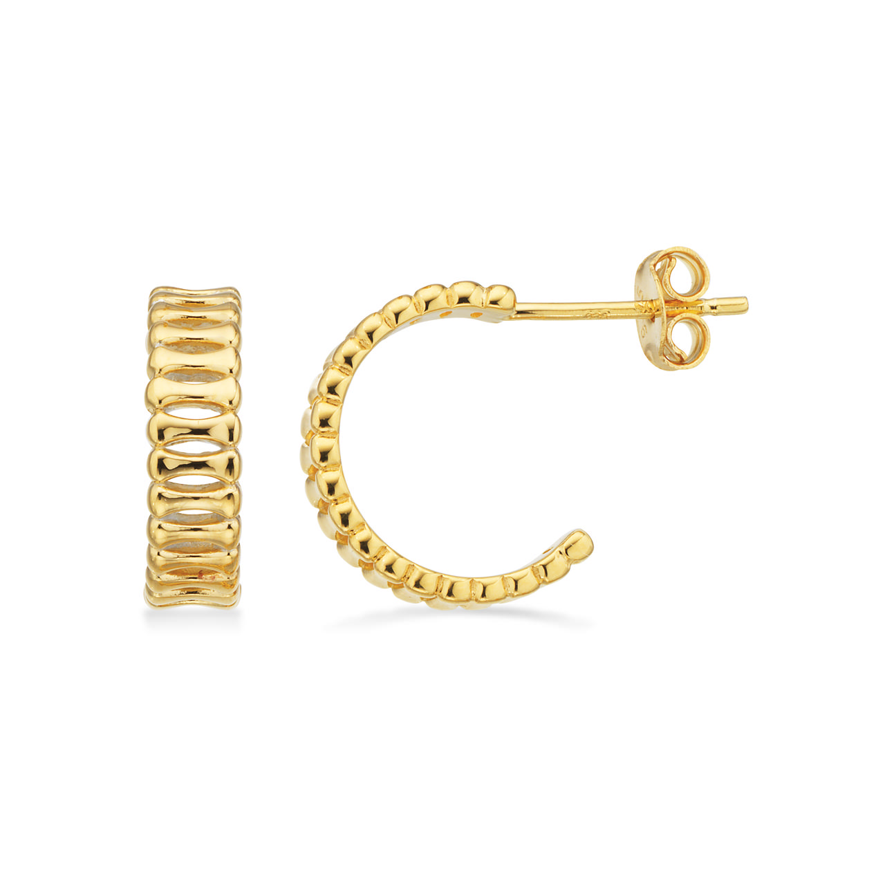 Hoops 925 goldplated