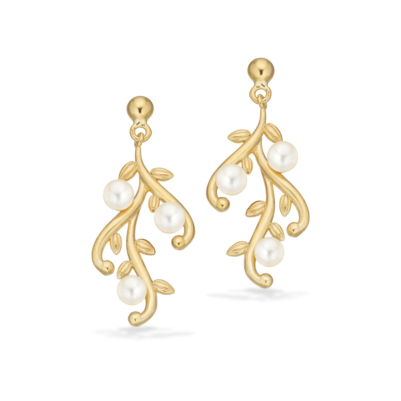 Earhangers fwp. 925 goldplated