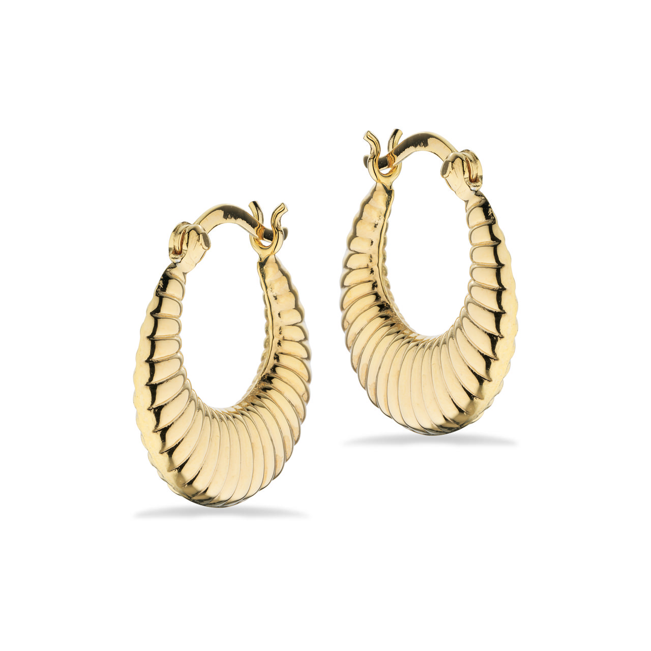 Hoops 925 goldplated