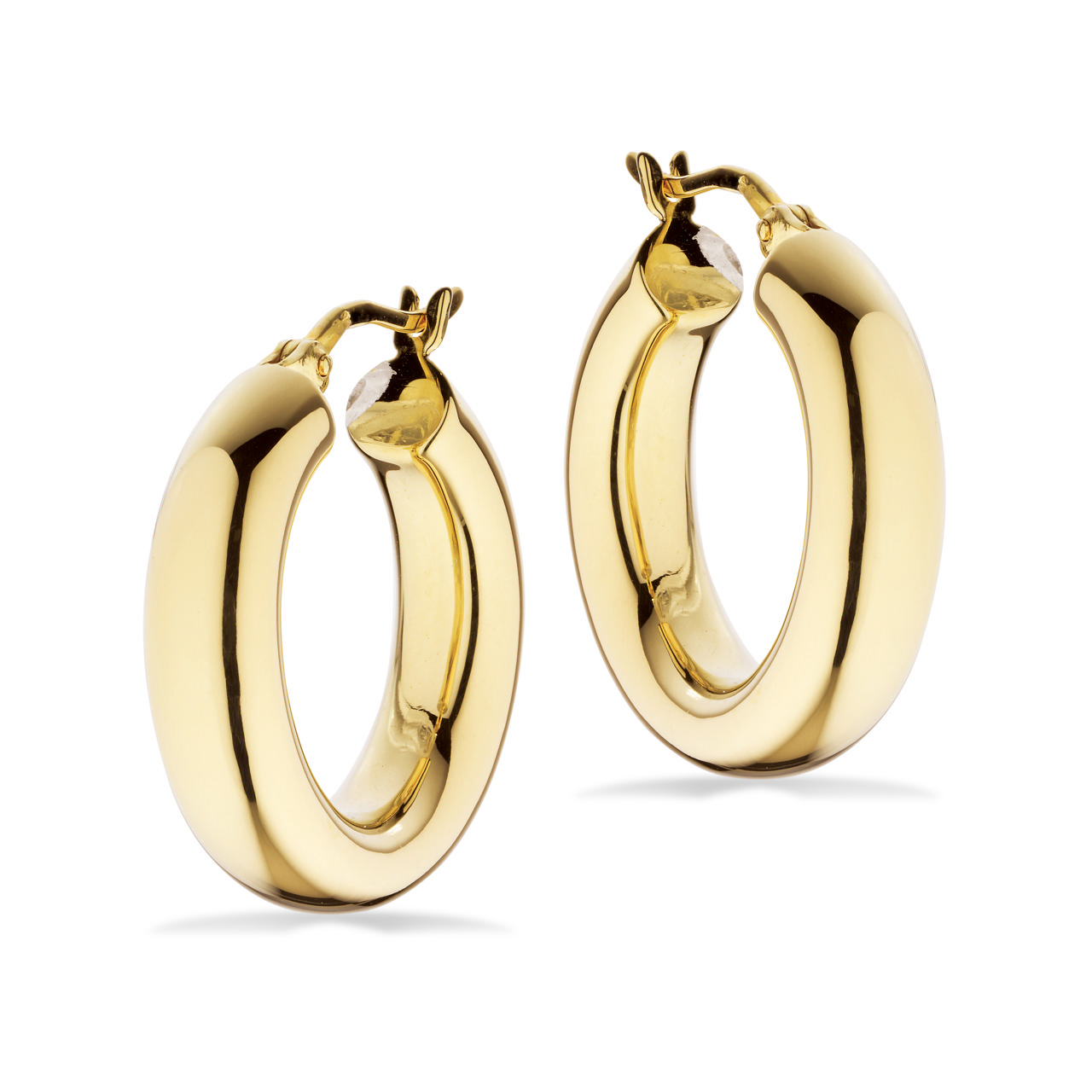 Hoops 925 goldplated