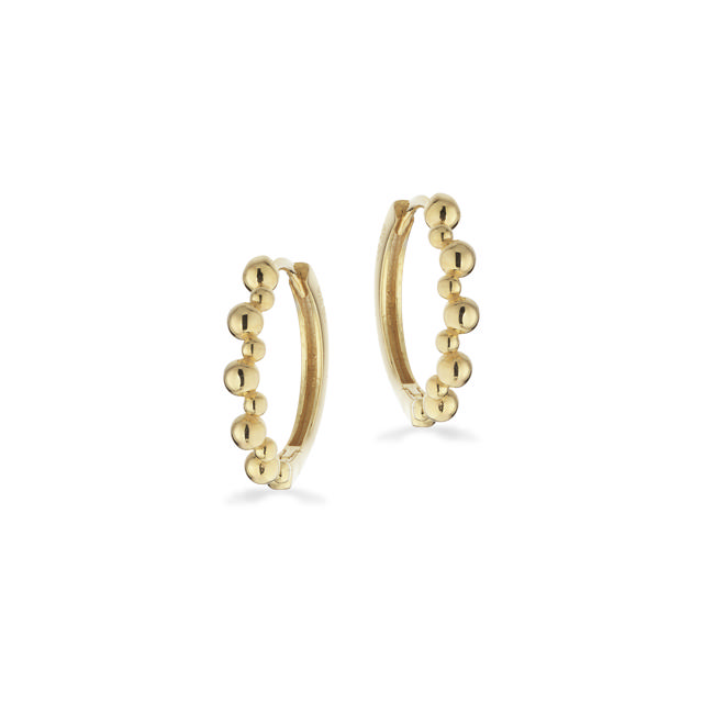 Hoops 925 goldplated