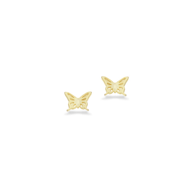 Earsticks butterfly 925 goldplated