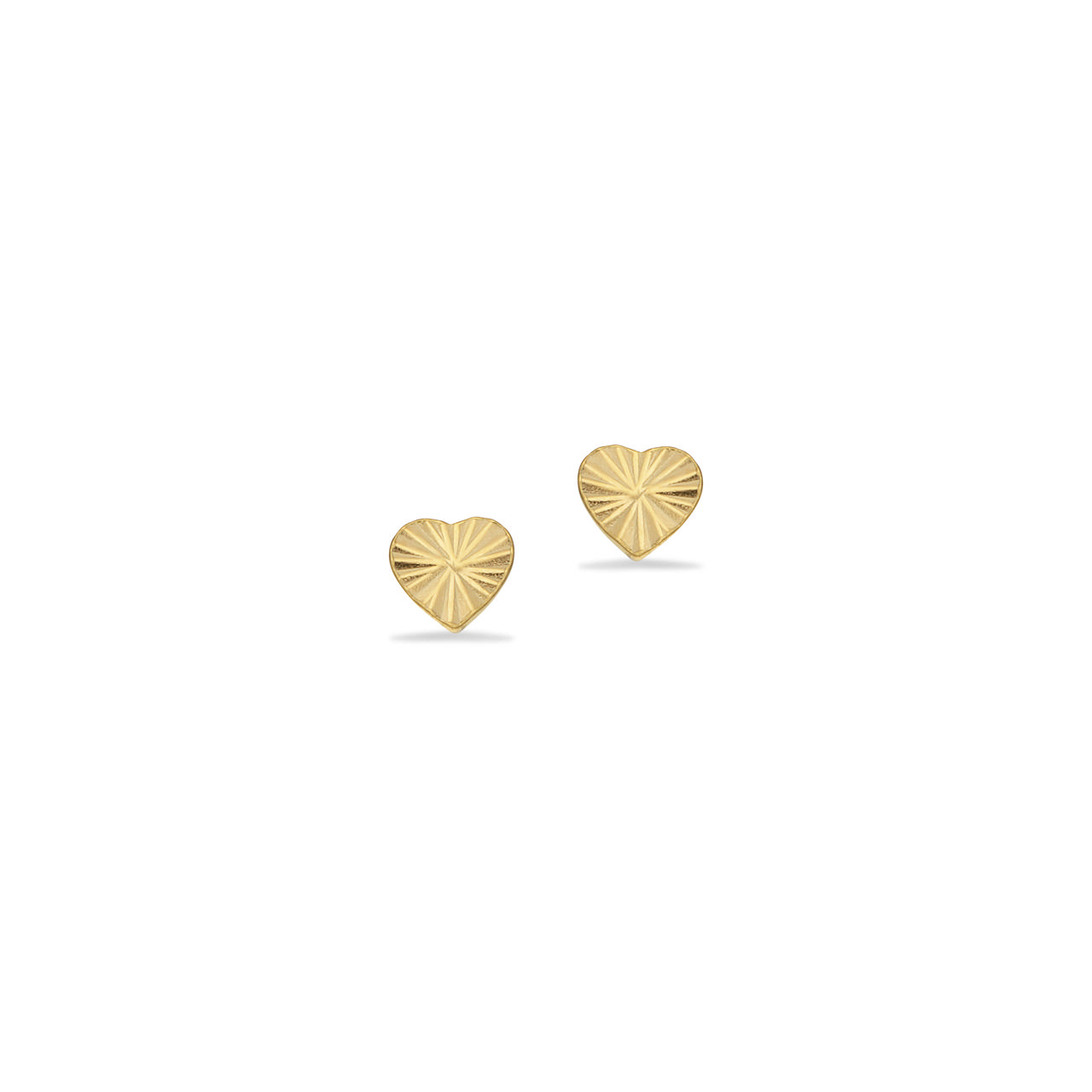 Earsticks heart 925 goldplated
