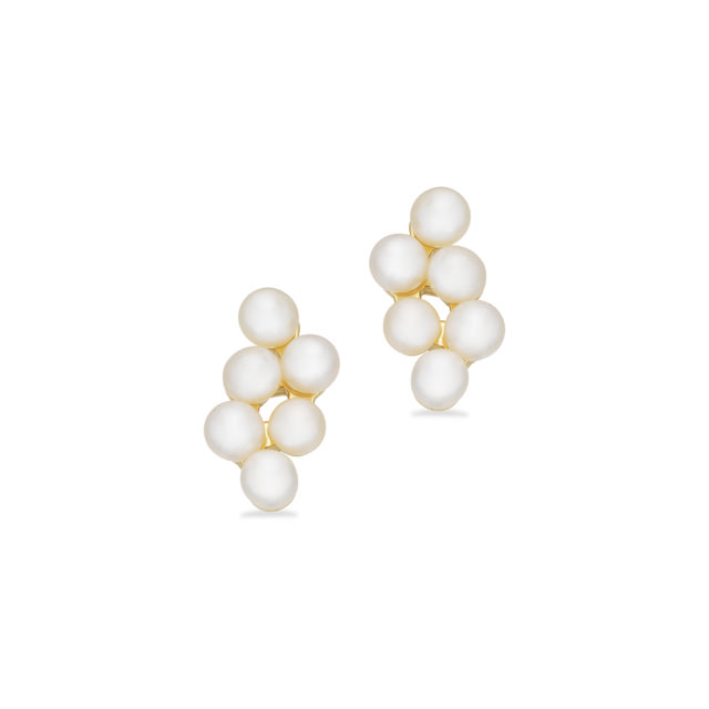 Øreringe 6 x fkp. sølv fg.