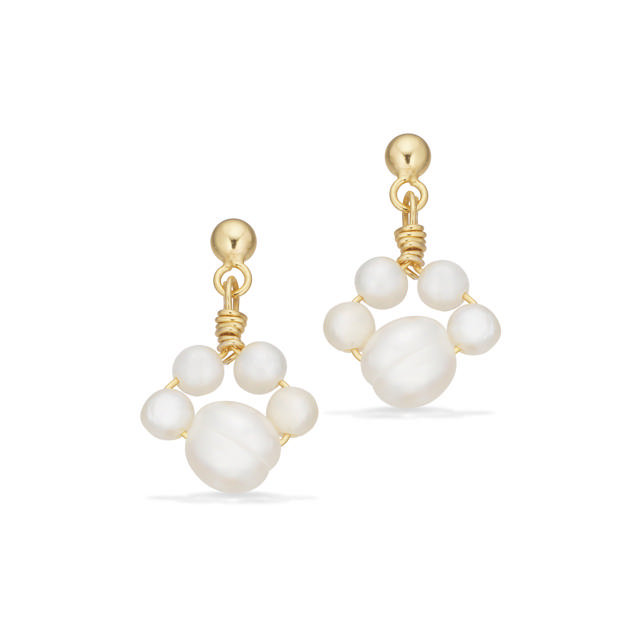 *Ørehængere fkp. sølv fg.