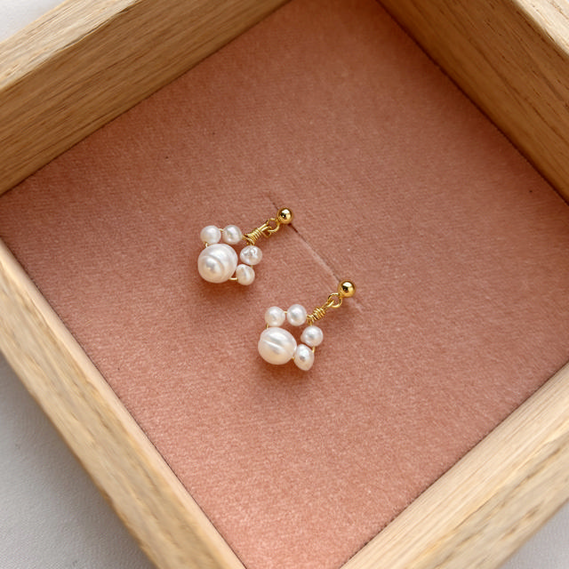 *Ørehængere fkp. sølv fg.