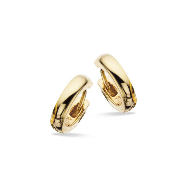 Clip-creoler 2,8 x 15 mm. 8 kt.