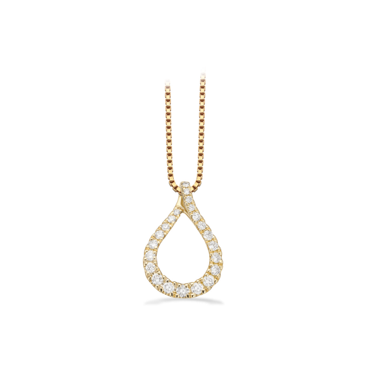 Pendant 0,21 H-W/SI 585 yell.