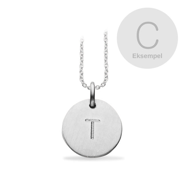 #TagMe rund C 13 mm sølv m/kæde