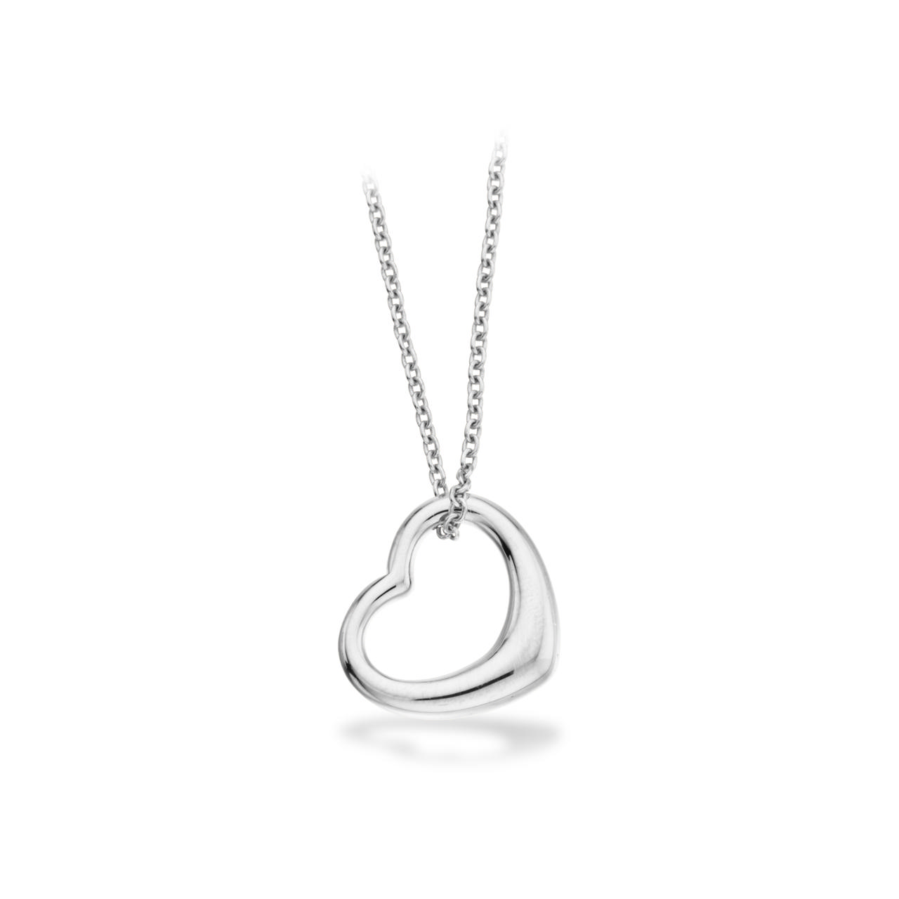 Pendant heart 925 rho.