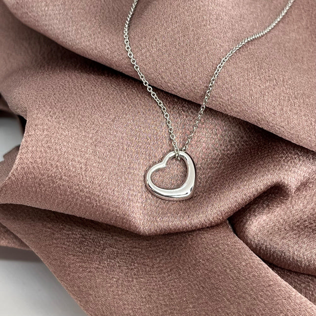 Pendant heart 925 rho.