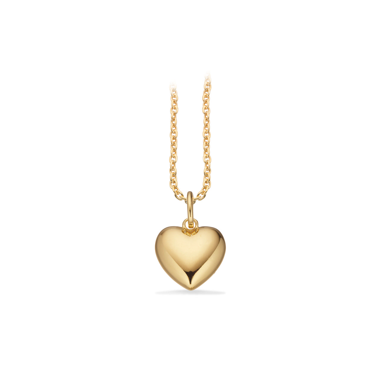 Pendant heart 925 goldplated