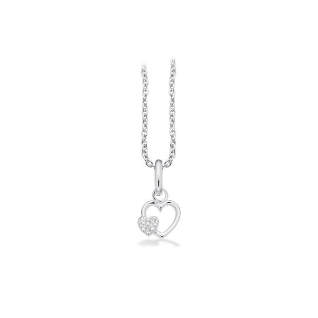 Pendant heart zir. 925