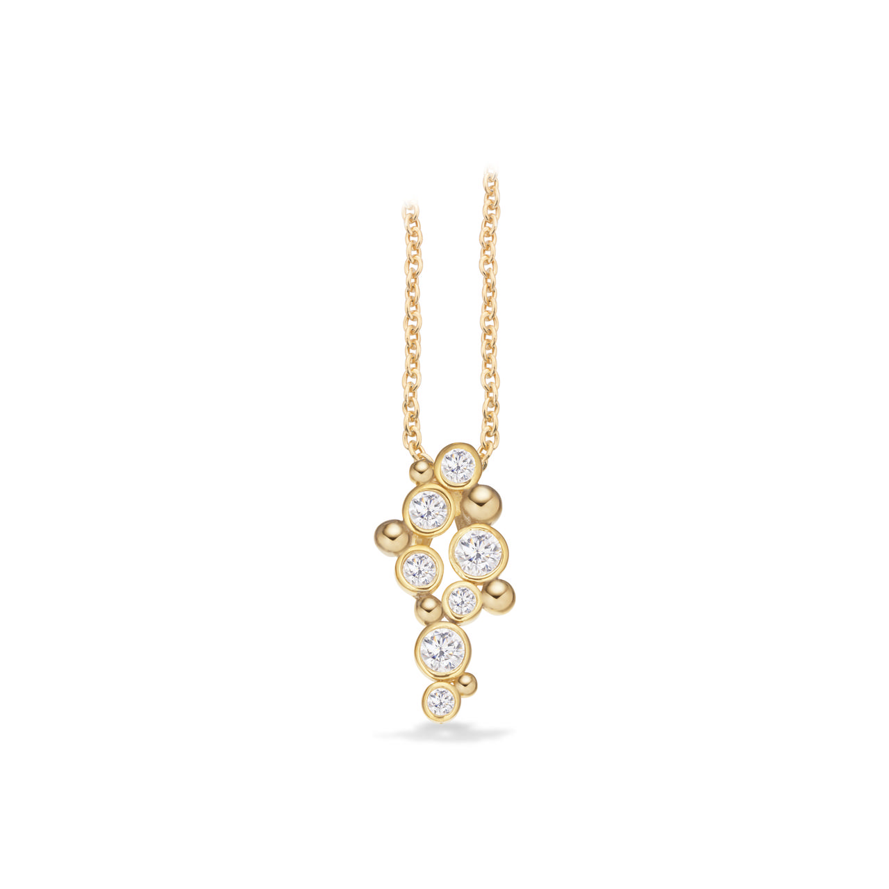 Pendant zir. 925 goldplated