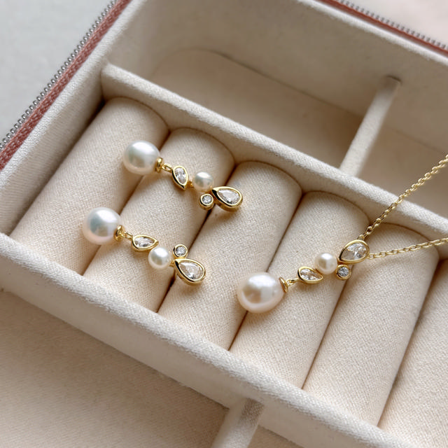 Pendant fwp. zir. 925 goldplated