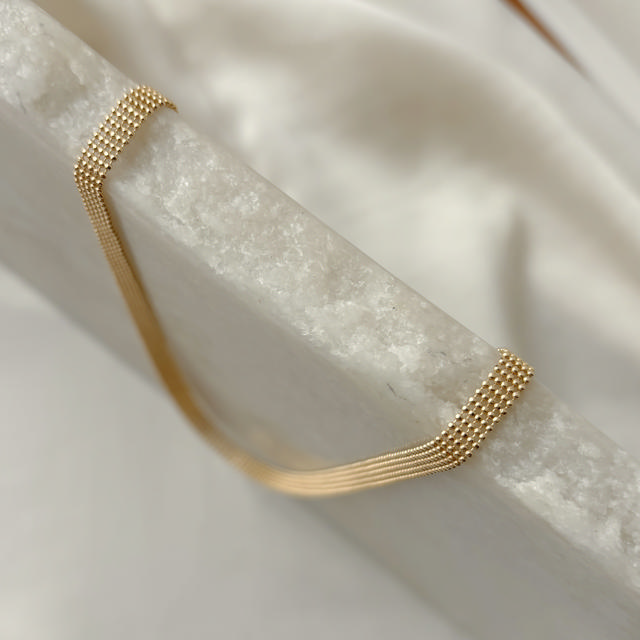 *Halskæde sølv fg 42 +3 cm