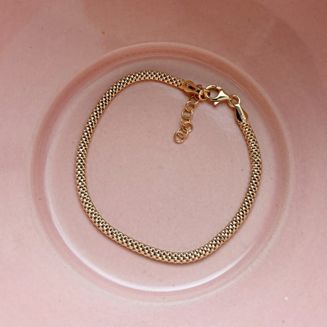 *Armbånd sølv fg. 17+2 cm