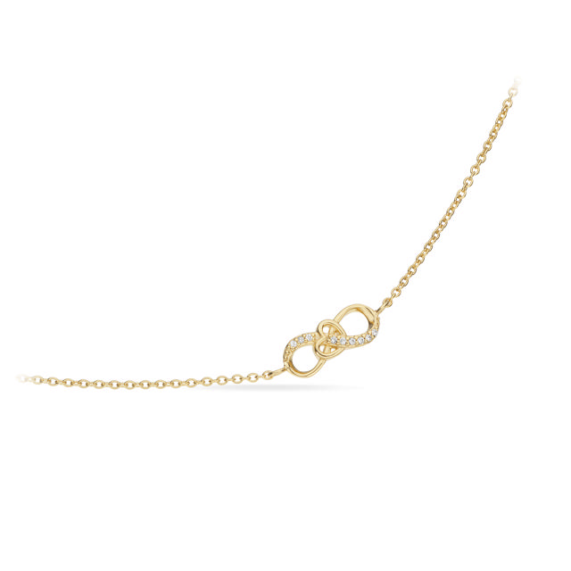 *SoHo armbånd uendelighed cubic zir. sølv fg. 17+2 cm