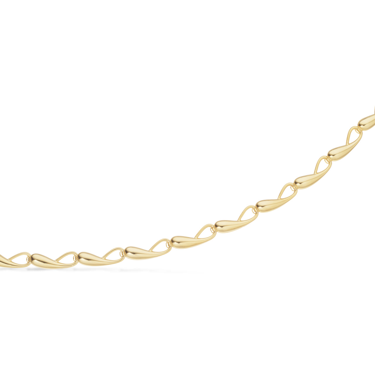 *Armbånd sølv fg. 17+2 cm