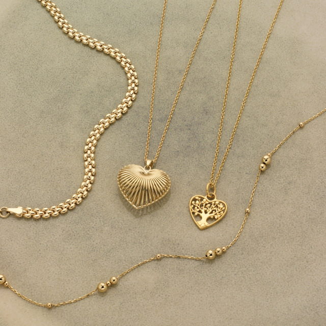 Necklace 333 yell.