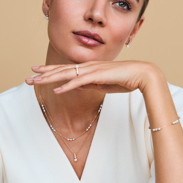 *Halskæde fkp. 42+3cm 8 kt.