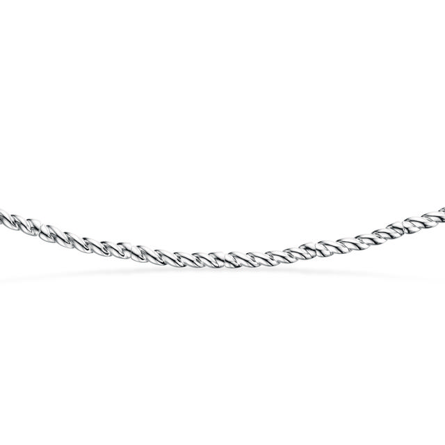 Collier snoet sølv 