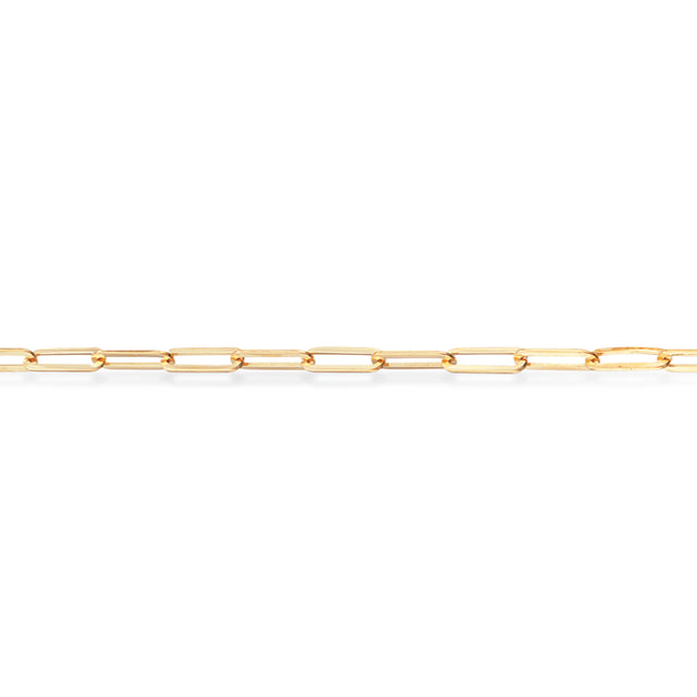 Bracelet long links 925 goldplated