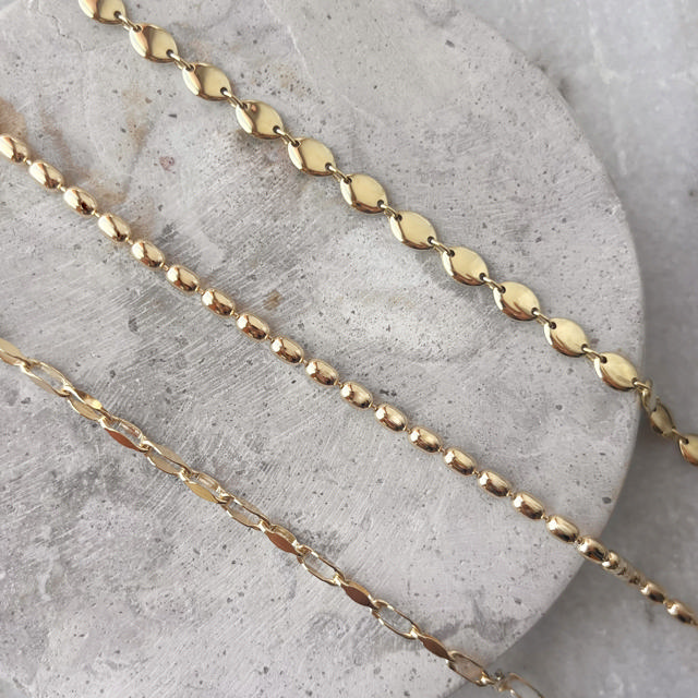 Armbånd ovale kugler sølv fg. 17+2 cm