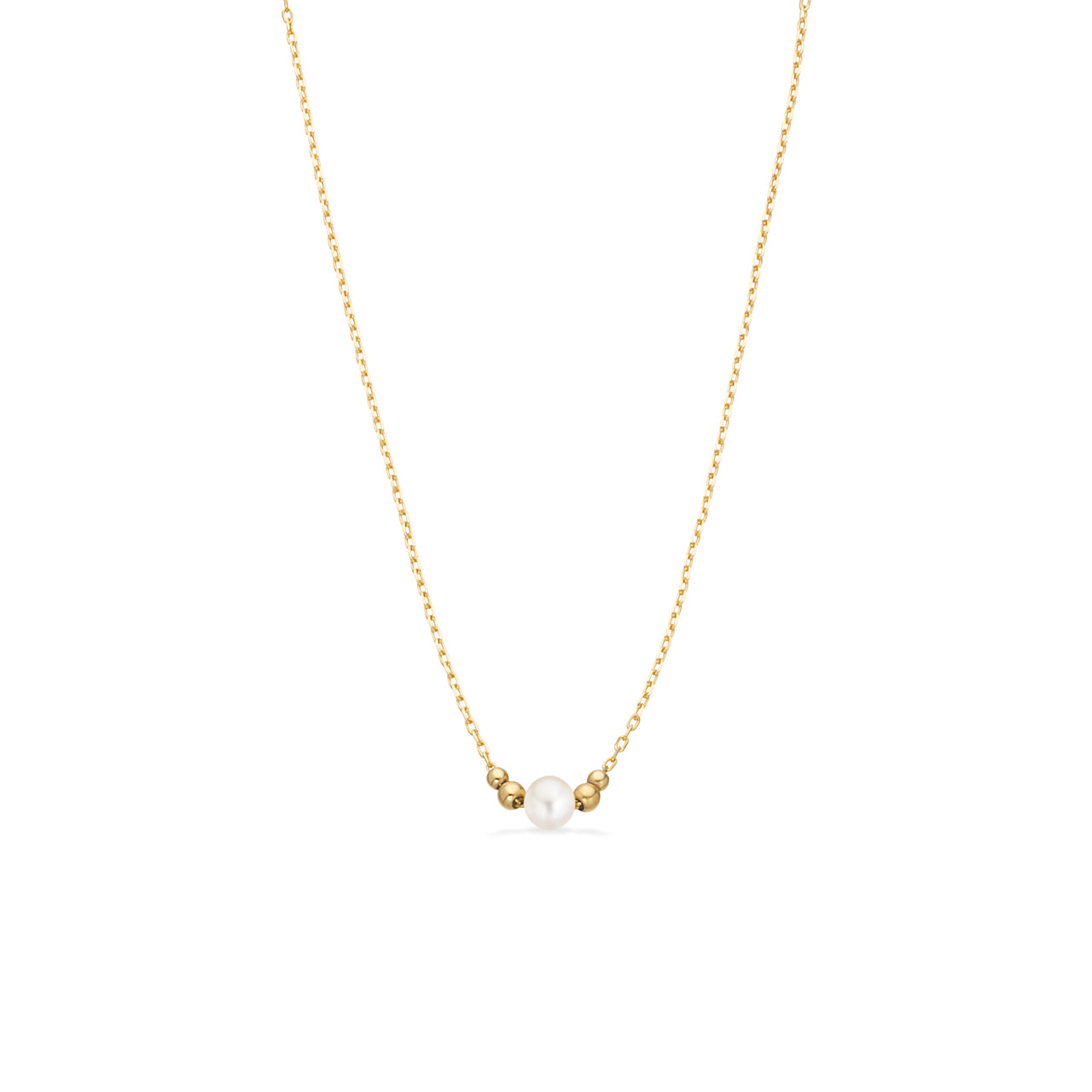 Necklace fwp. 925 goldplated