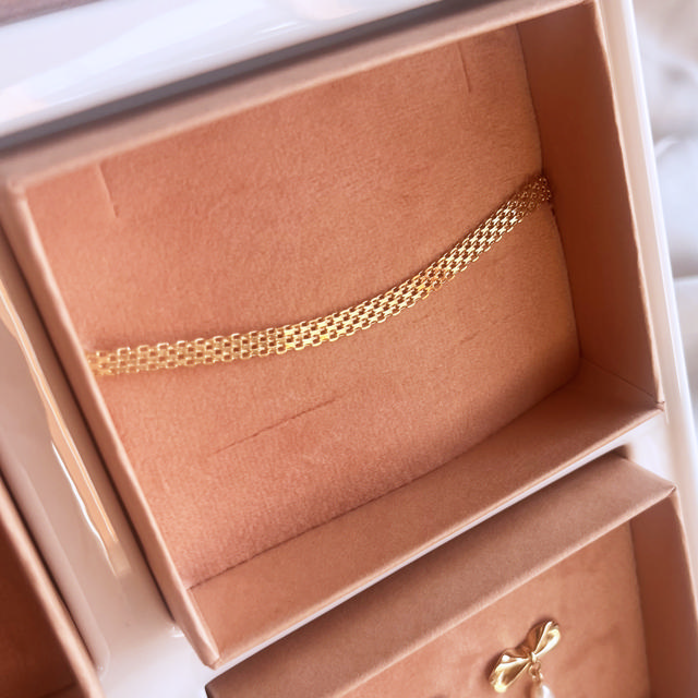 Armbånd mursten sølv fg. 17+2 cm