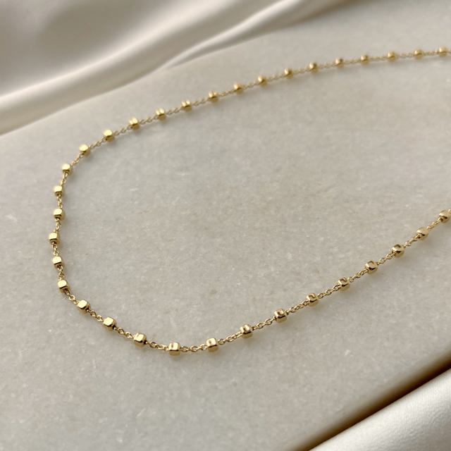 *Halskæde sølv fg. 42 +3 cm