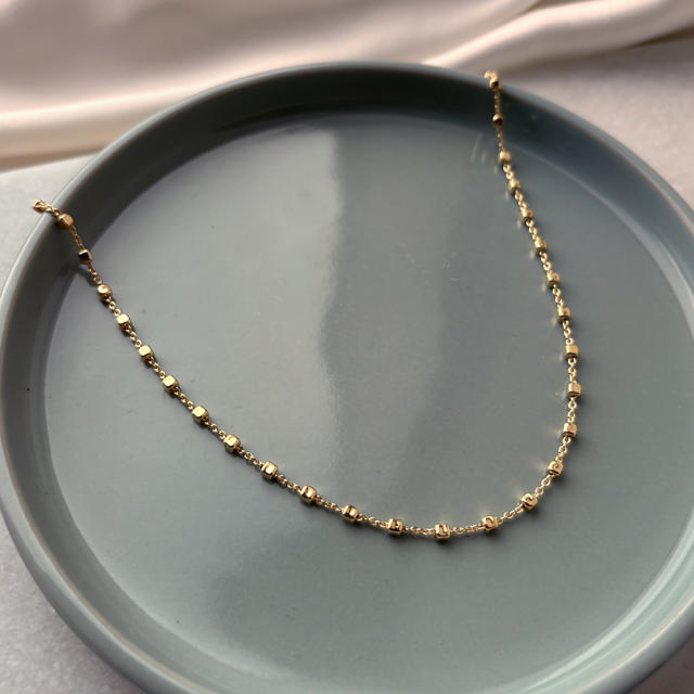 *Halskæde sølv fg. 42 +3 cm