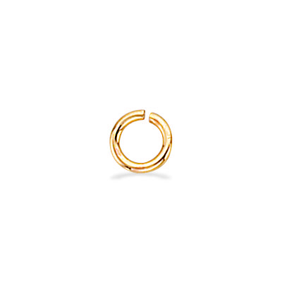 Open jump rings 0,8 x 4 mm 333 yell.