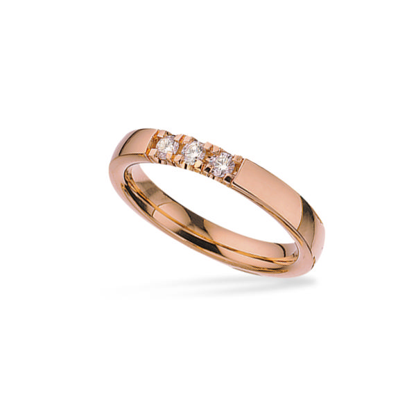 iLove ring sølv rosé fg. 0,15 H-W/P1