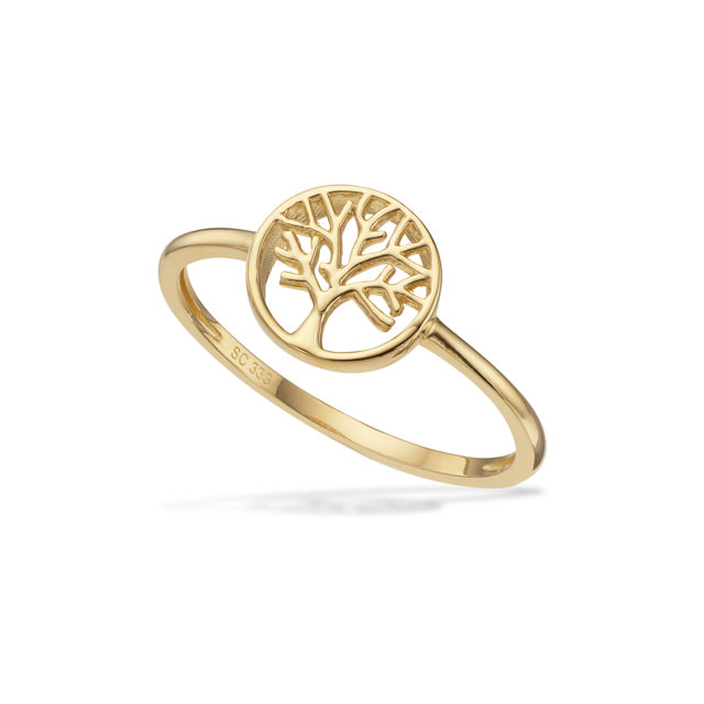 *Ring Livets Træ 8 kt.