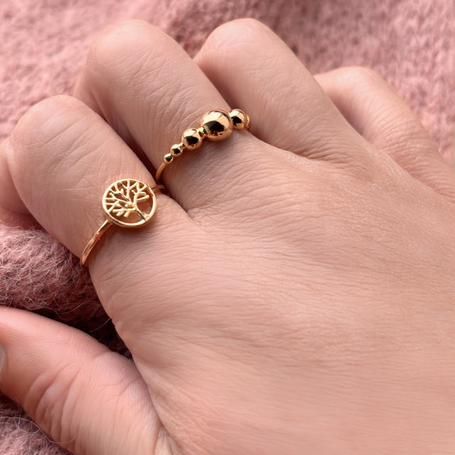 *Ring Livets Træ 8 kt.