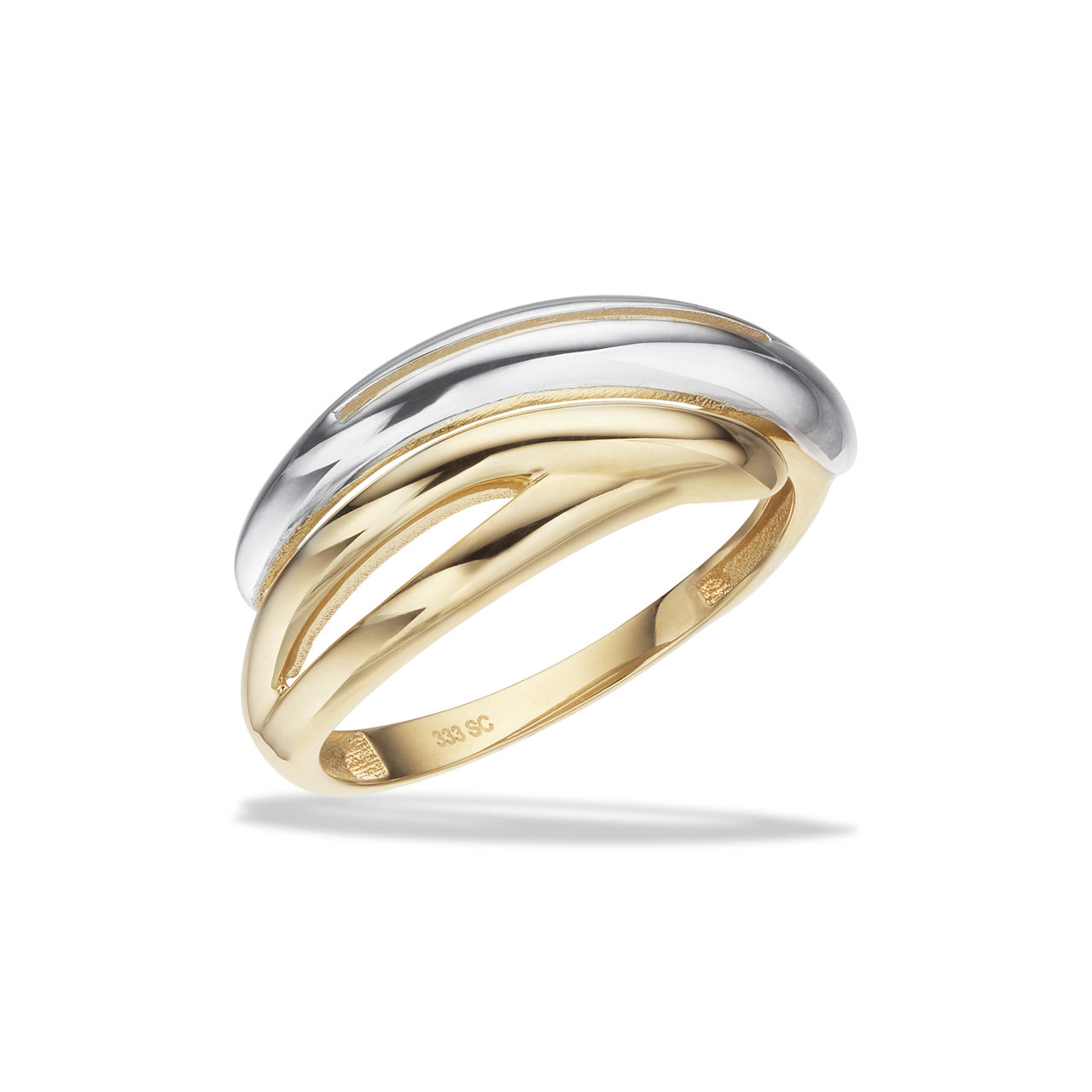 *Ring  2 fv. 8 kt.