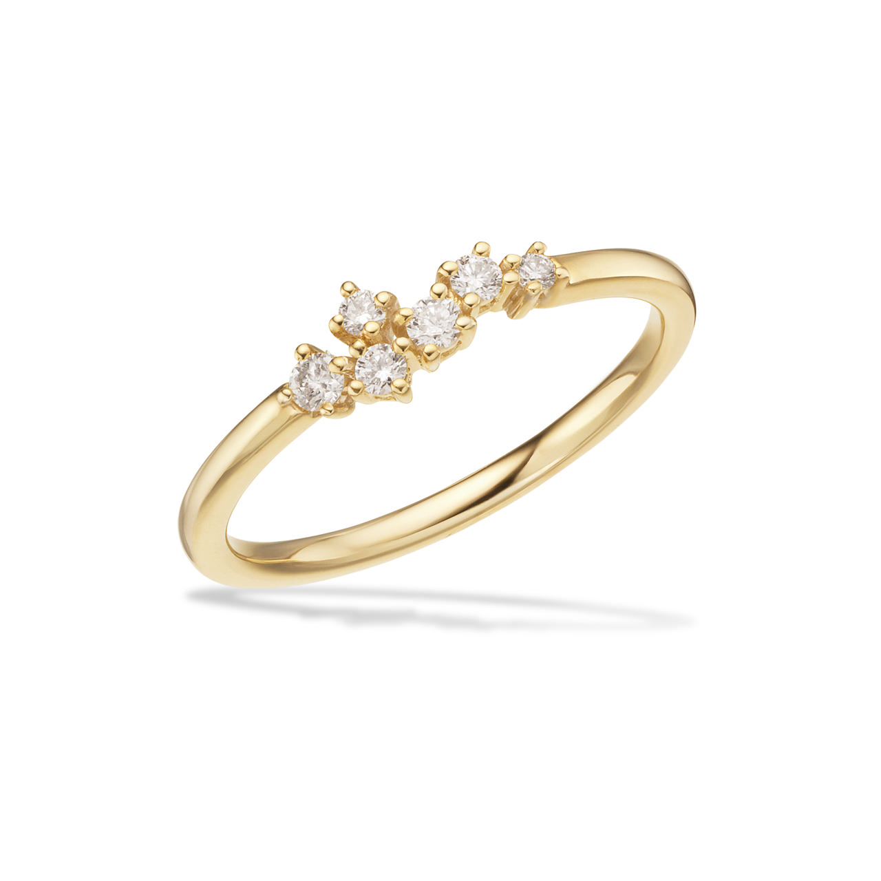 *Ring 0,16 H-W/SI 14 kt