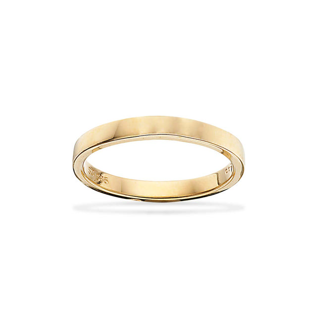 Diva Ring 14 kt. rd.  u/sten