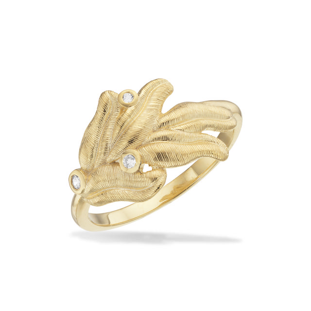 Ring zir. 925 goldplated