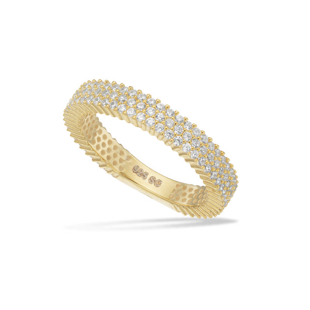 *SoHo ring cubic zir. sølv fg.