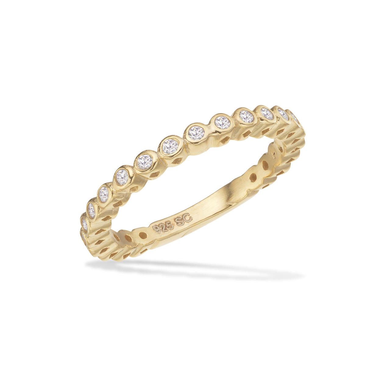 *SoHo ring cubic zir. sølv fg.