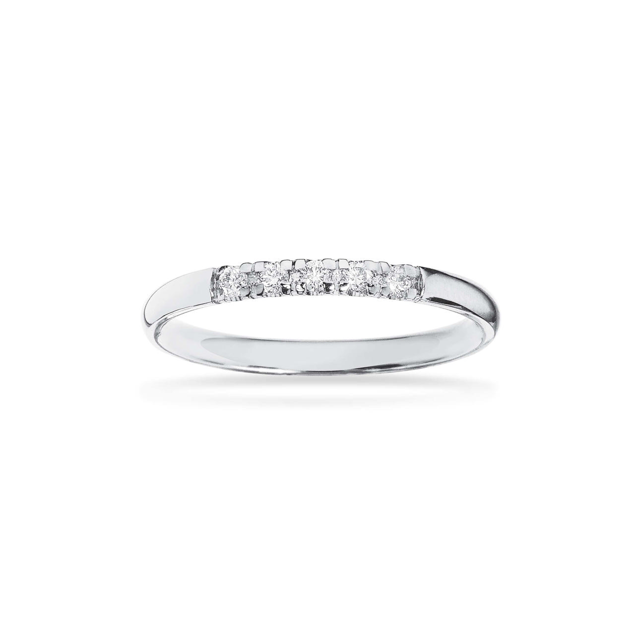 Grace Ring 8 kt. hv. 5x0,02 H-W/P1